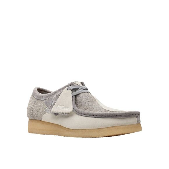 Clarks Mens Wallabee Gray Shoes (NWT) - Picture 6 of 6